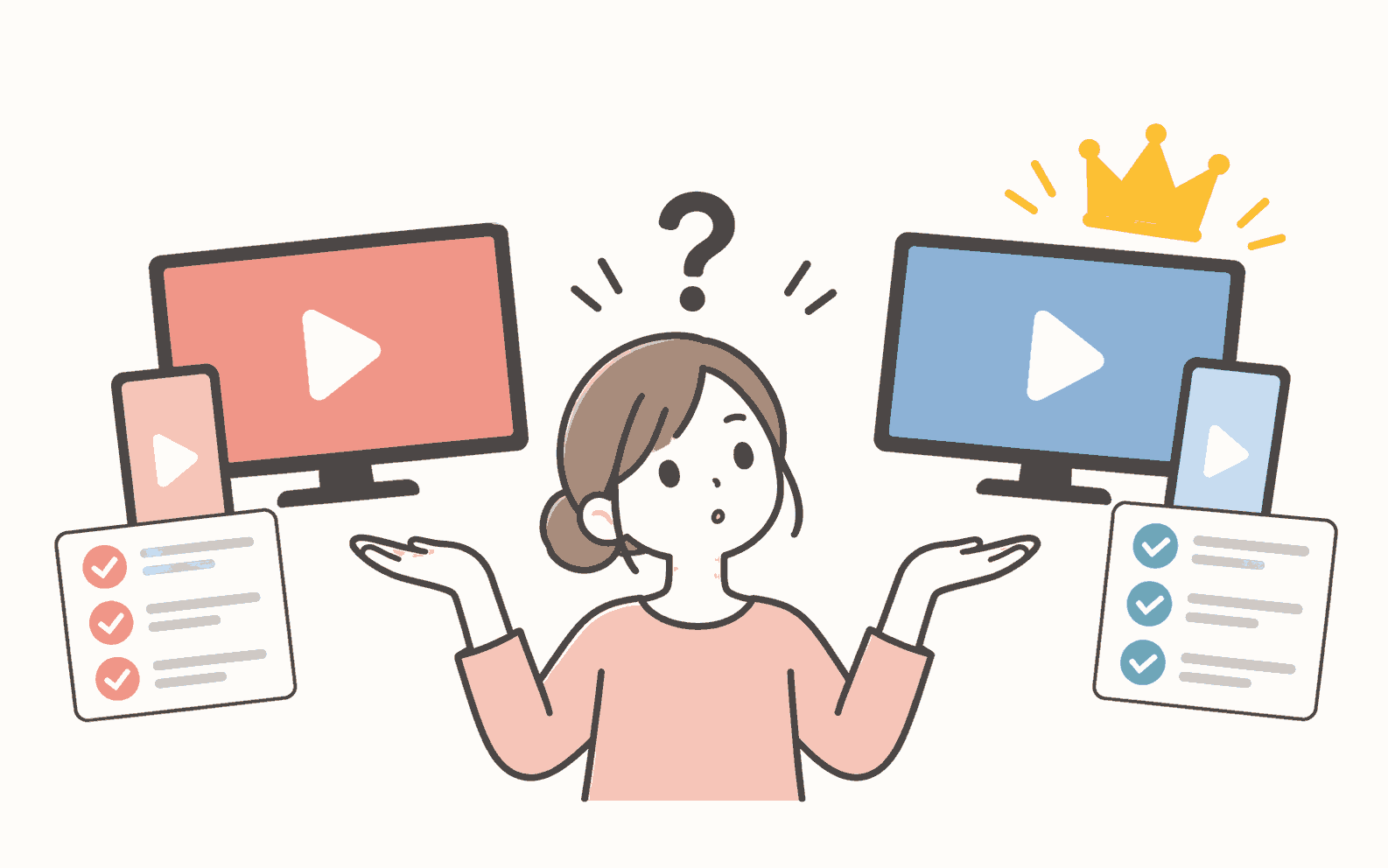 動画配信の料金・サービスの比較